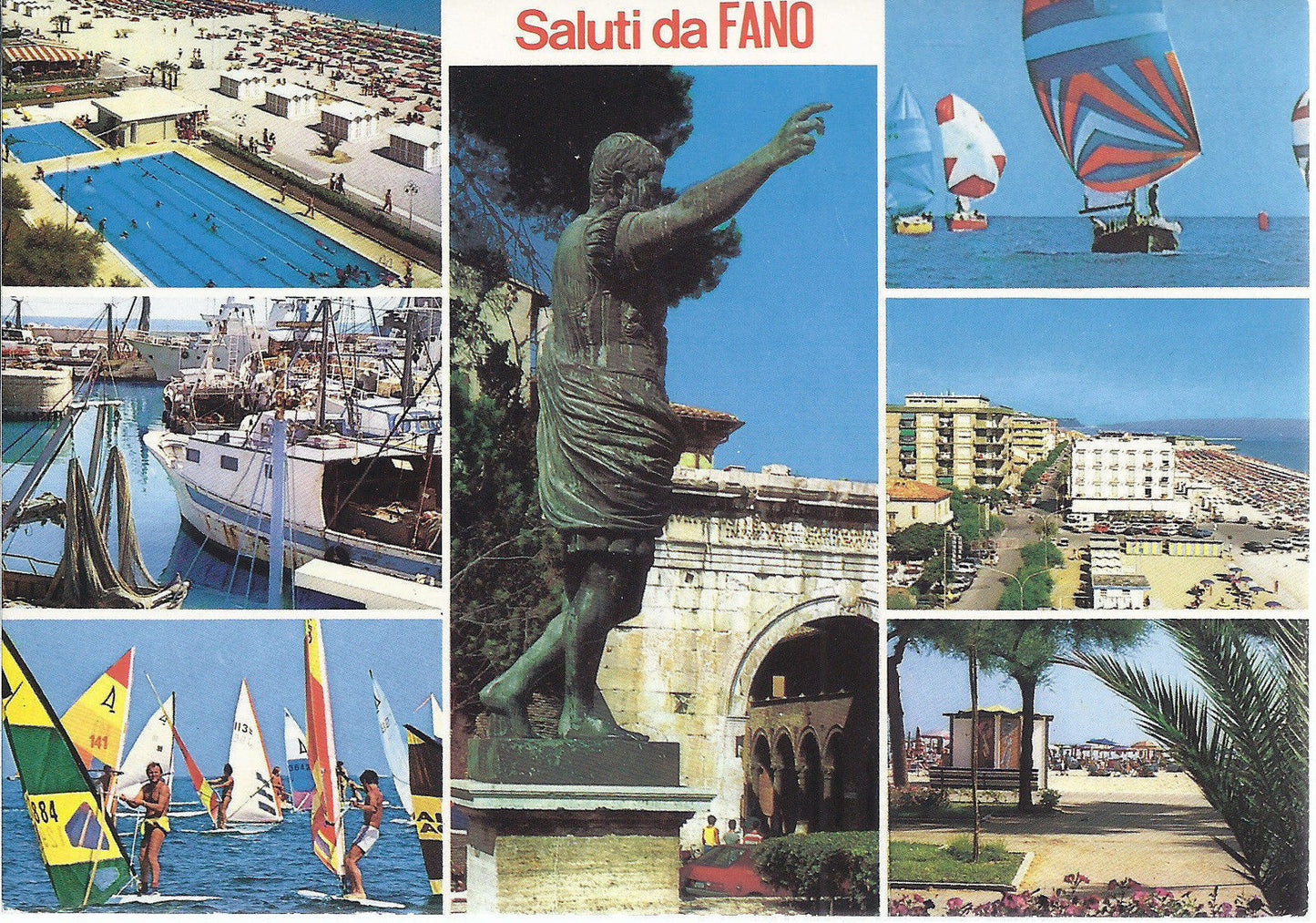 FANO - SALUTI - 7 VEDUTE - NV