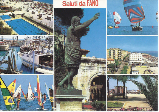 FANO - SALUTI - 7 VEDUTE - NV