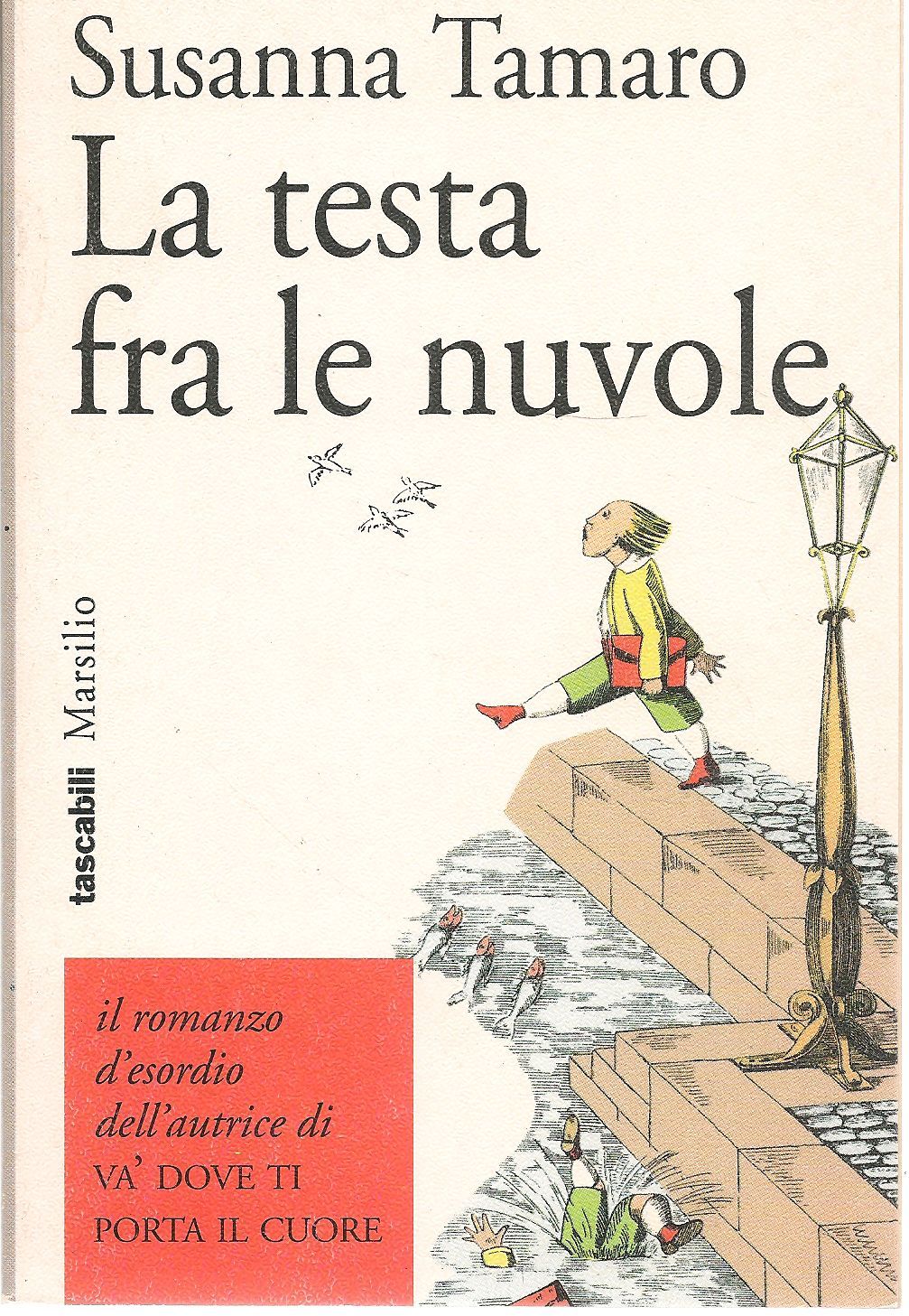 LA TESTA FRA LE NUVOLE - SUSANNA TAMARO     ED. MARSILIO