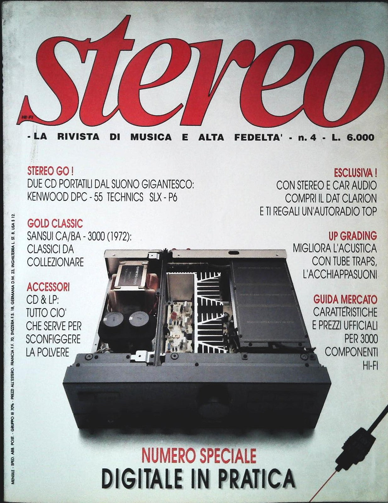 STEREO HIFI N. 4 - MARZO 1989