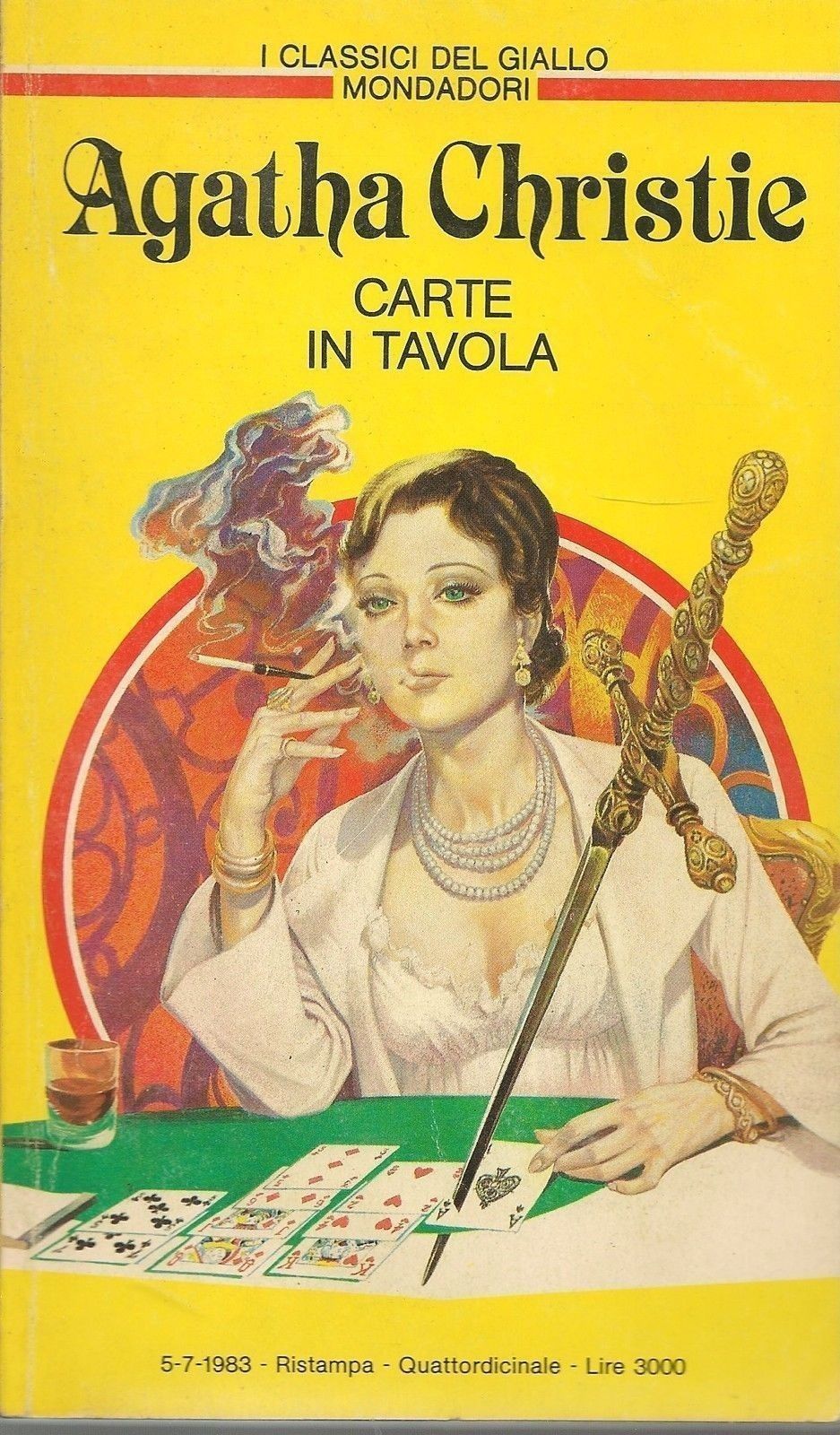 CARTE IN TAVOLA - AGATHA CHRISTIE