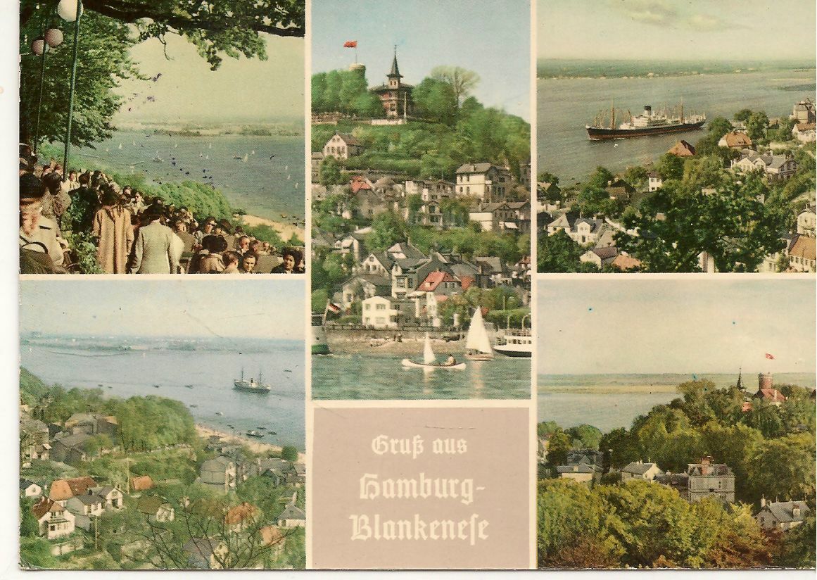 HAMBURG - GERMANIA - CINQUE VEDUTE - V1960