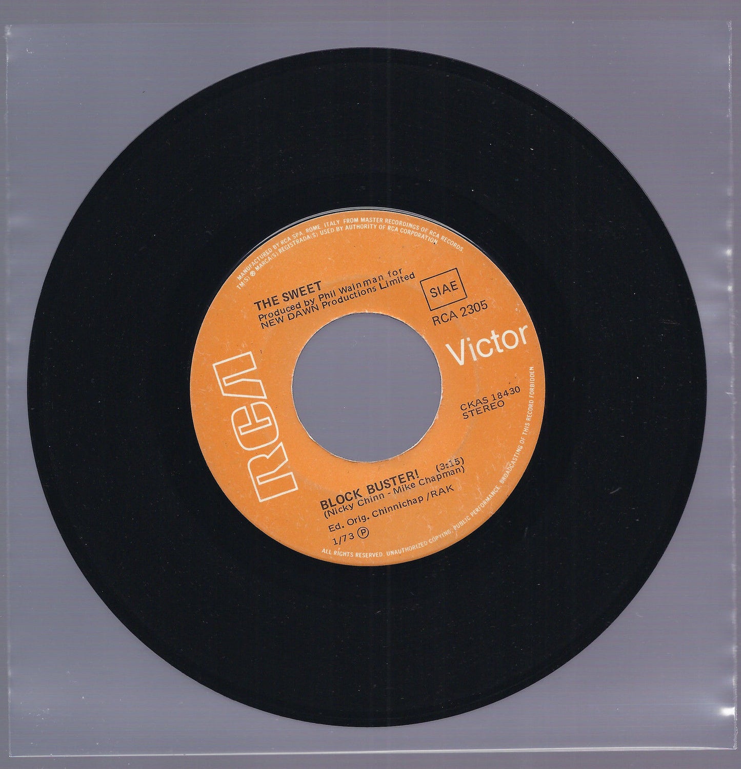 BLOCK BUSTER! - NEED LOT OF LOVIN' == THE SWEET