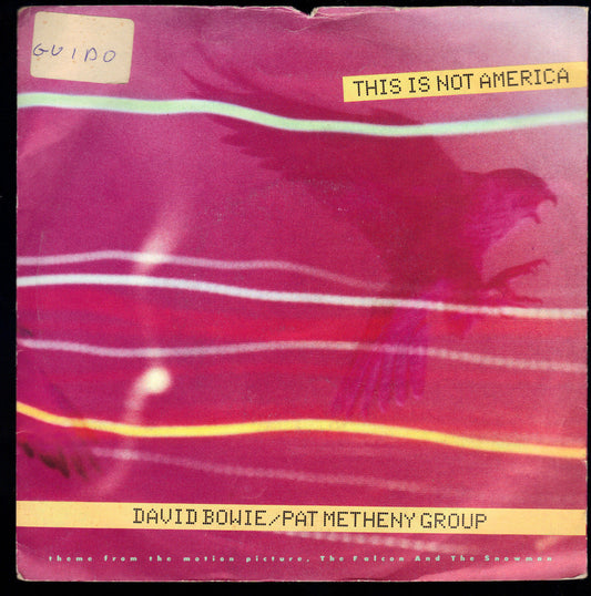 THIS IS NOT AMERICA vocal - instrumental - DAVID BOWIE and PAT METHENY GROUP