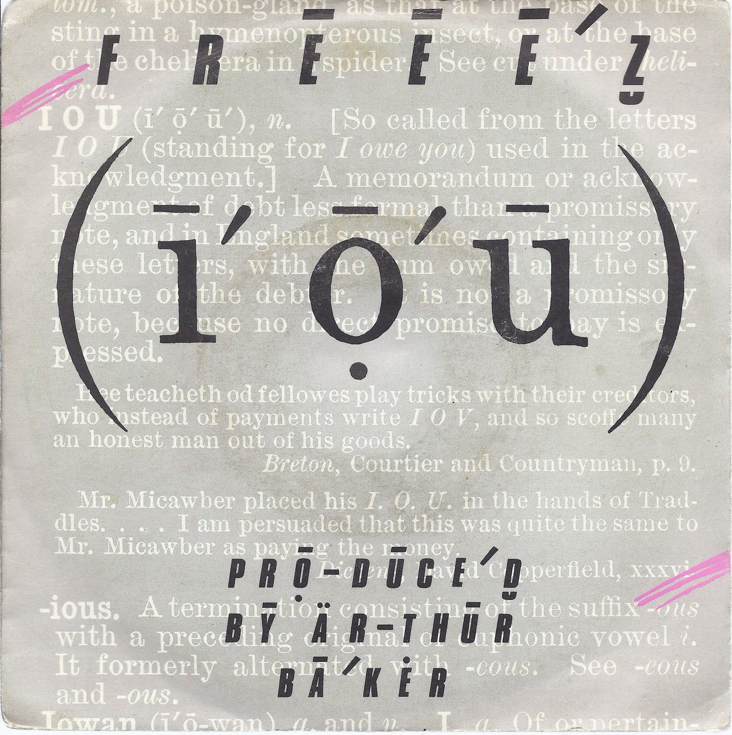 I.O.U. - I DUB U # FREEEZ