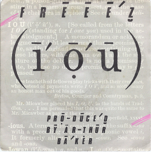 I.O.U. - I DUB U # FREEEZ