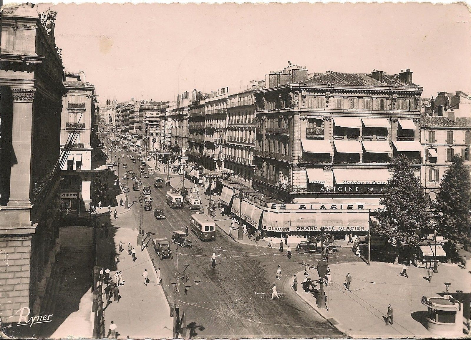 MARSEILLE/MARSIGLIA - LA CANEBIERE - V1952