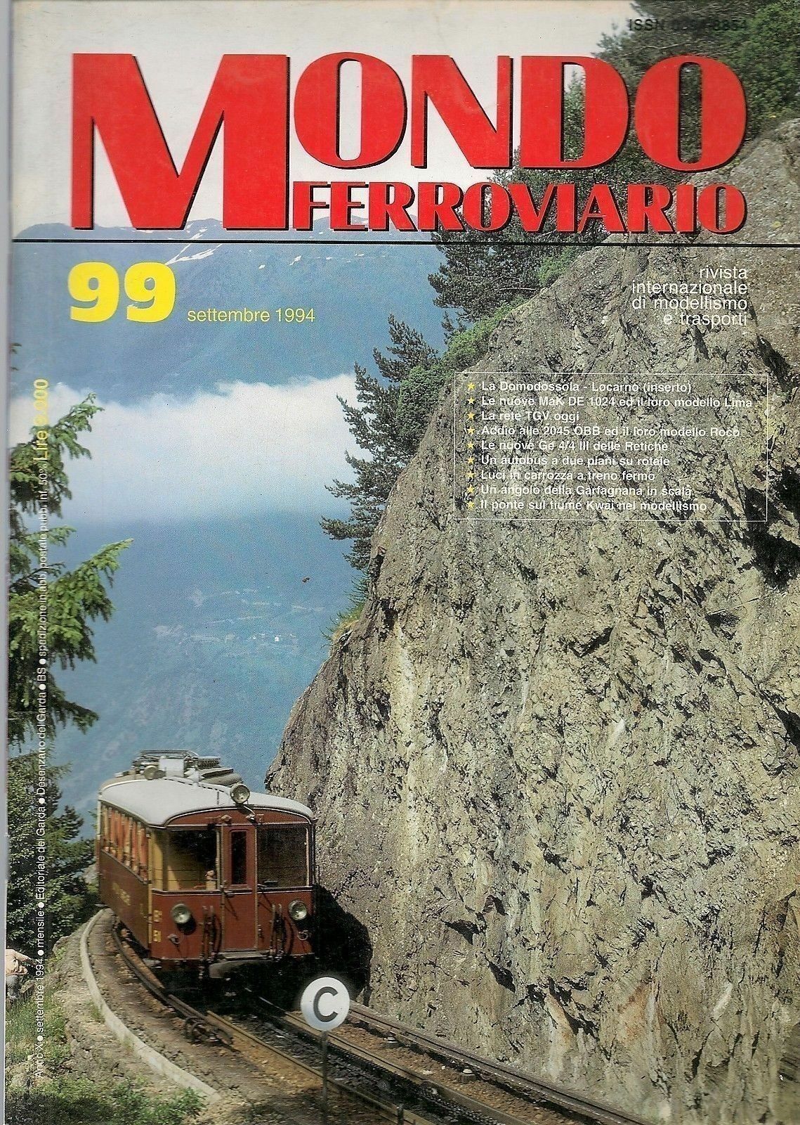 MONDO FERROVIARIO N. 99 - SETTEMBRE 1994