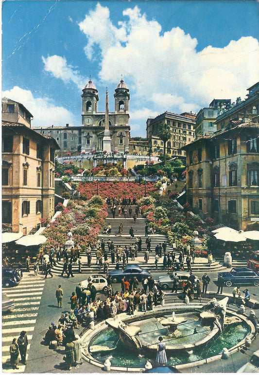 ROMA - TRINITA' DEI MONTI - MOSTRA DELLE AZALEE - V 198