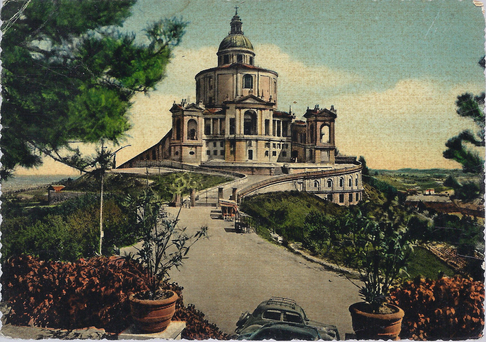 BOLOGNA - SANTUARIO DI S. LUCA - V 1960 - FG