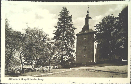 ATTENDRON. BURG SCHNELLENBERG - GERMANIA - V1953