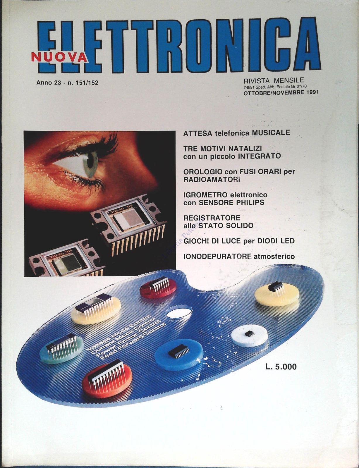 NUOVA ELETTRONICA N. 152-152 - OTTOBRE-NOVEMBRE 1991