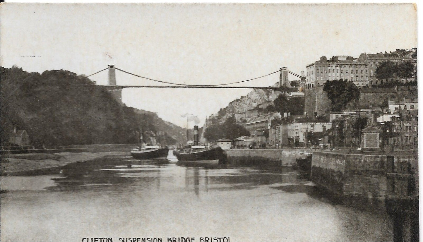 BRISTOL - CLIFTON SUSPENSION BRIDGE - PANORAMA - NV/NT