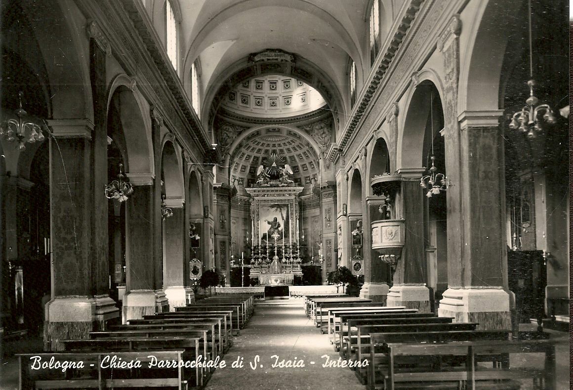 BOLOGNA - CHIESA PARROCCHIALE SANT'ISAIA - INTERNO - NV