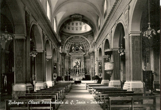 BOLOGNA - CHIESA PARROCCHIALE SANT'ISAIA - INTERNO - NV