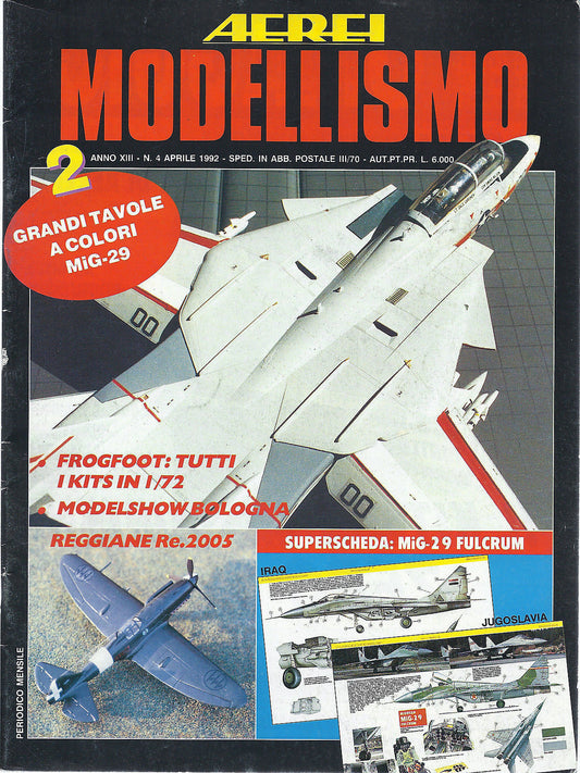 AEREI MODELLISMO - APRILE 1992