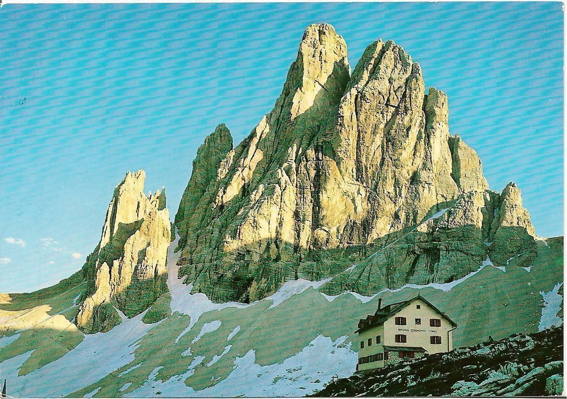 RIFUGIO ZSIGMONDY-COMICI - DOLOMITI DI SESTO - V1969