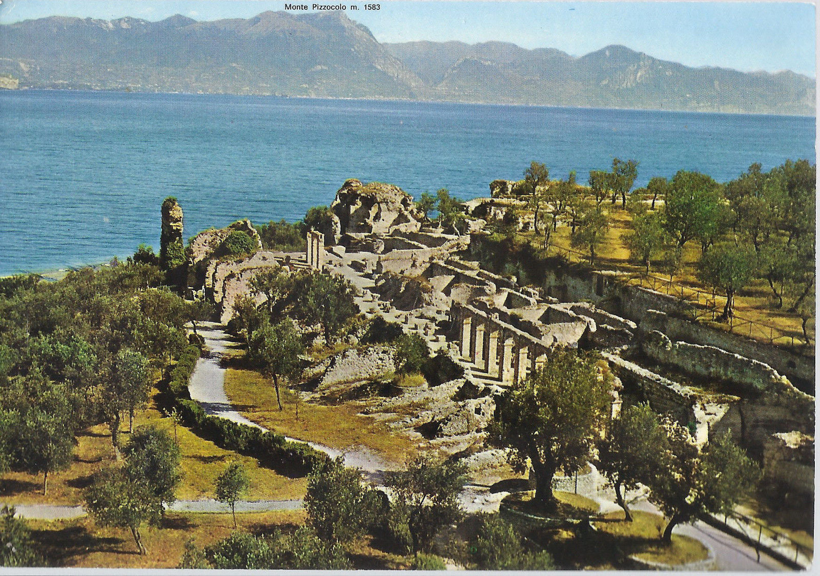 SIRMIONE - GROTTE DI CATULLO - VILLA ROMANA del I sec. d. C.