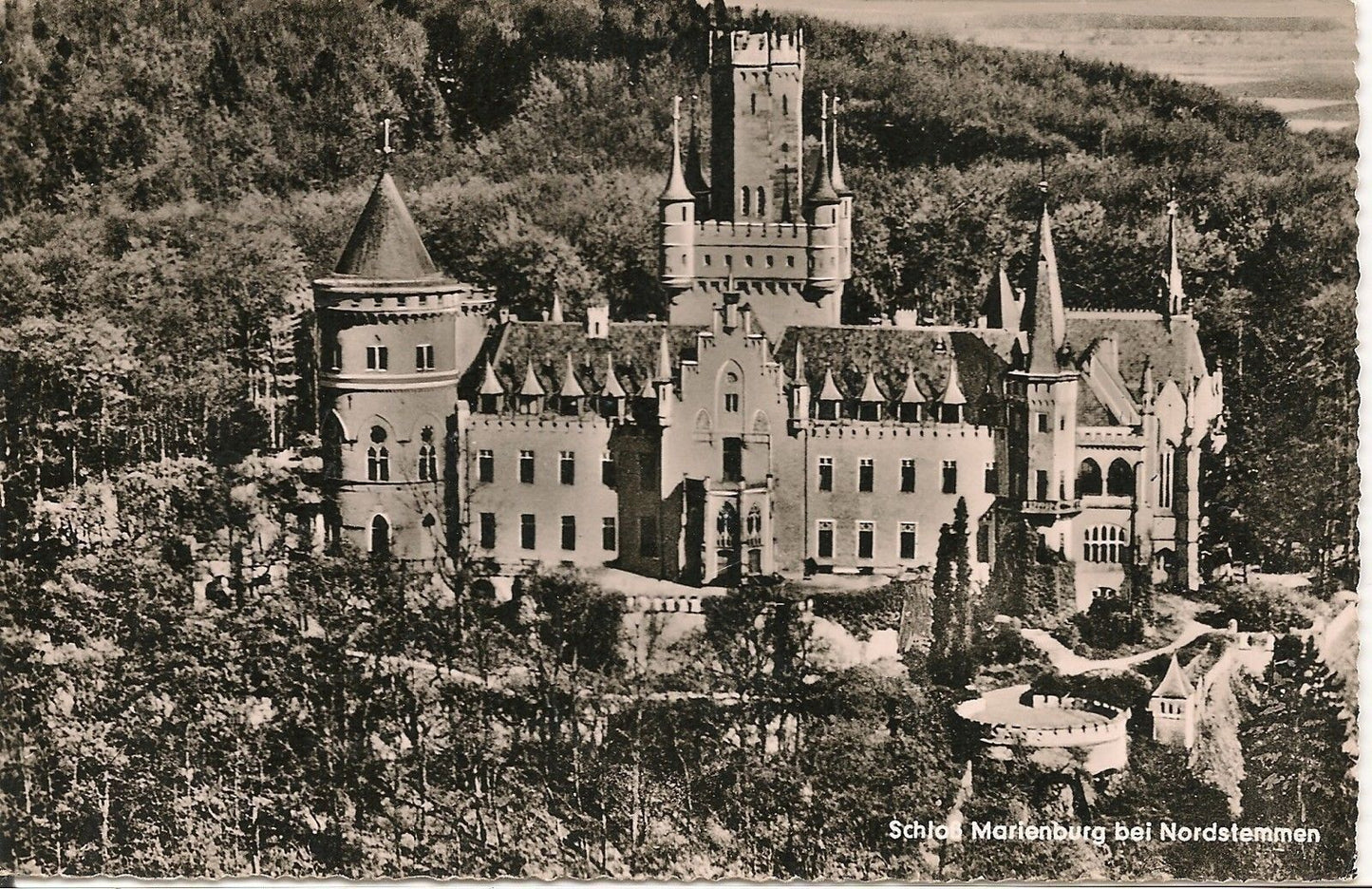 WALDGASTSTÄTTE MARIENBERG - PANORAMA - V/1955