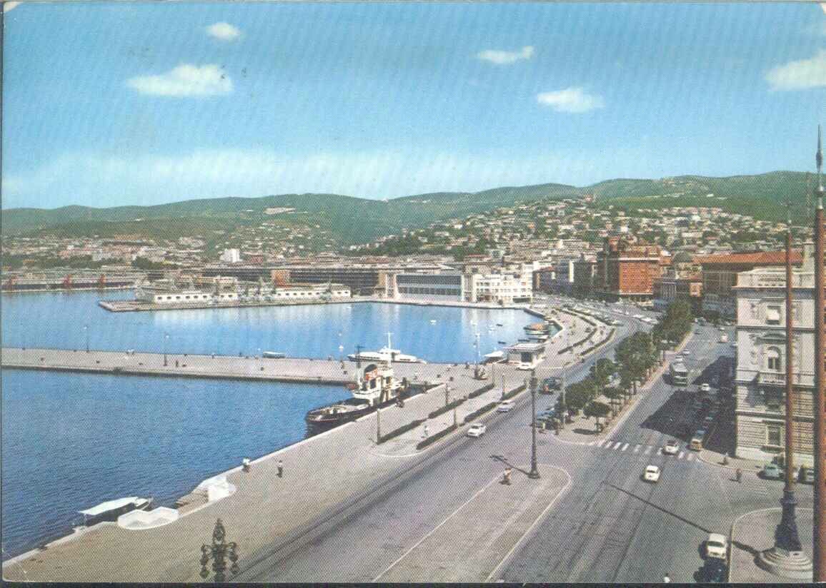 TRIESTE - VEDUTA PASSEGGIATA - V1962