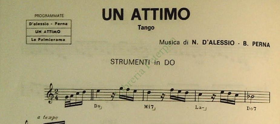 LISCI - RACCOLTA NOVE BRANI - SPARTITO-SHEET MUSIC