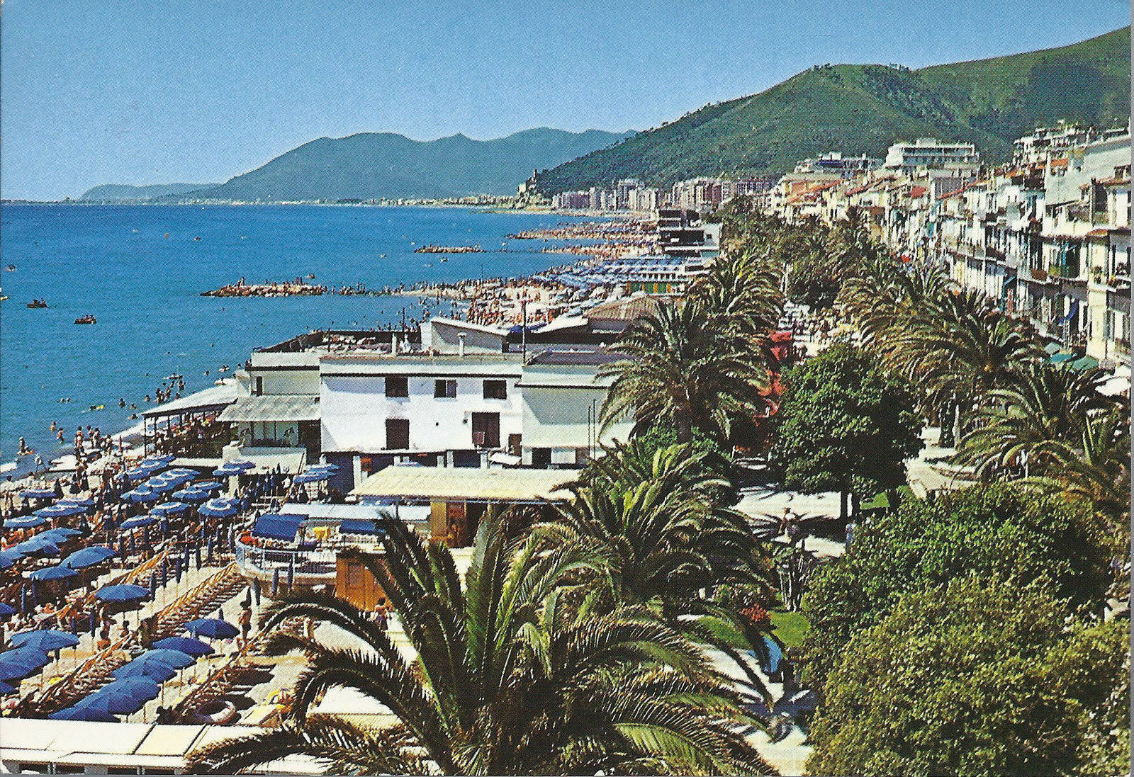 LOANO - VISTA PANORAMICA - VIB1979 - TIMBRO "ALBERGO MI