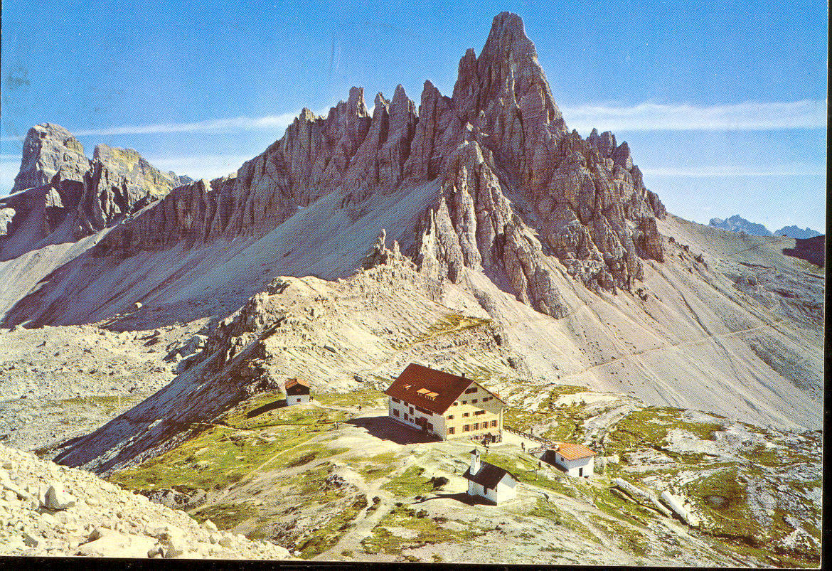 RIFUGIO LOCATELLI - MONTE PATERNO E CRODA DEI TONI - V1995