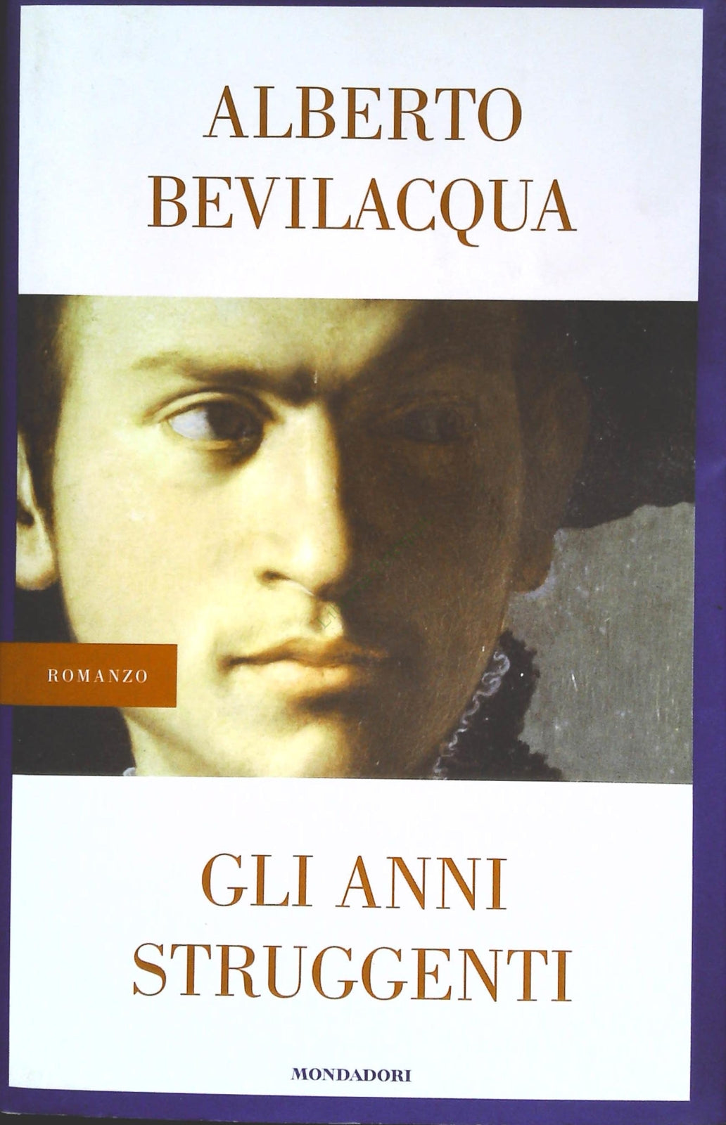 GLI ANNI STRUGGENTI - ALBERTO BEVILACQUA - MONDADORI 2000