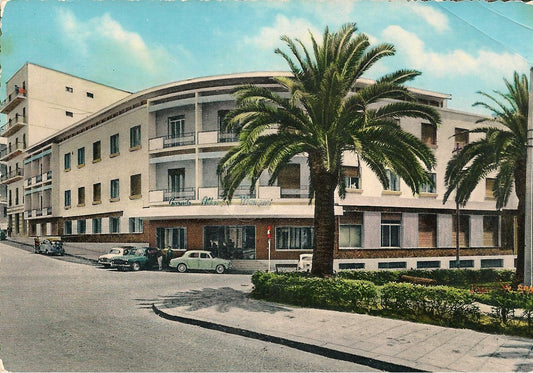 ACIREALE - GRANDE ALBERGO MAUGERI - ACQUARELLATA- V1963