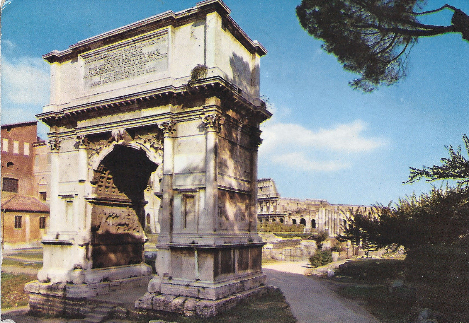 ROMA - ARCO DI TITO - V1967