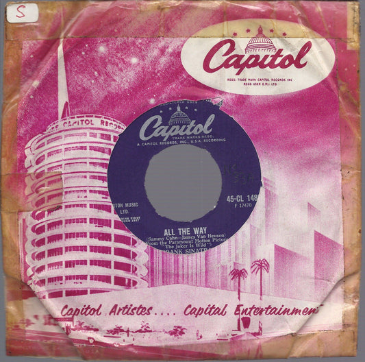 ALL THE WAY - CHICAGO = FRANK SINATRA