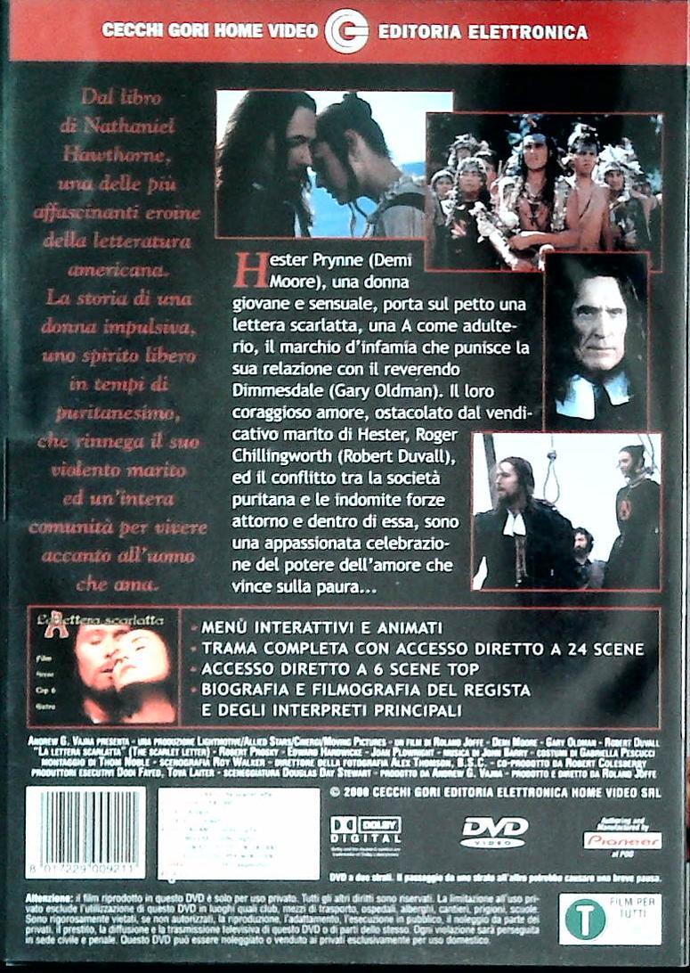 LA LETTERA SCARLATTA - DVD