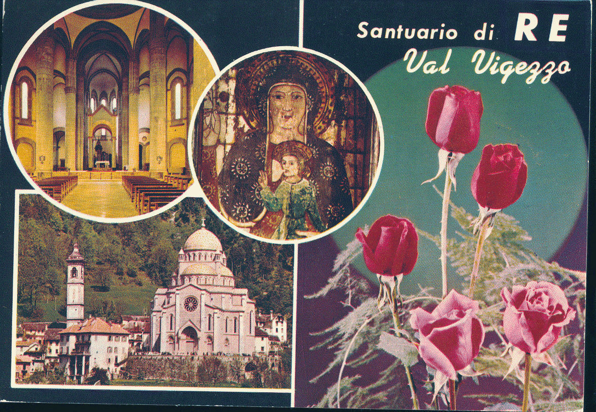 VAL VIGEZZO - SANTUARIO DI RE - 3 VEDUTE  V1984