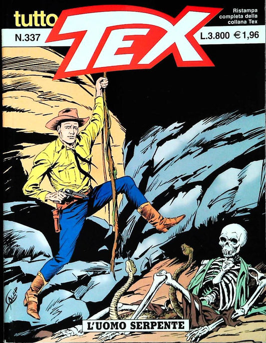 TUTTO TEX N. 337 - L'UOMO SERPENTE