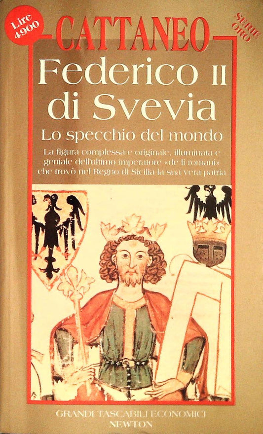 FEDERICO II DI SVEVIA - GIULIO CATTANEO - NEWTON 1992 - OUTLET DEL LIBRO