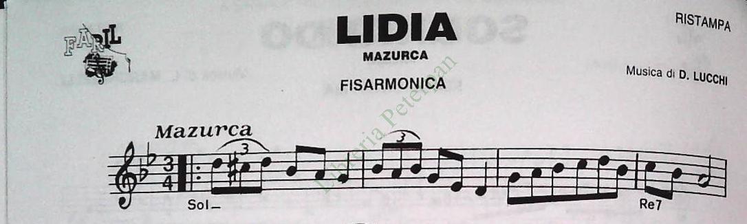 ANNI DI FUOCO DELLA FILUZZI BOLOGNESE - 24 BRANI - SPARTITO-SHEET MUSIC