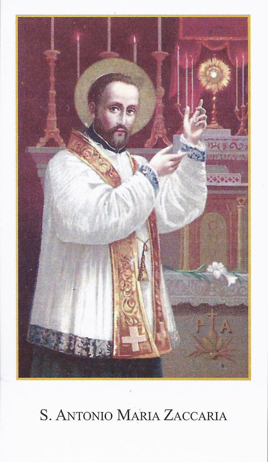 S. ANTONIO MARIA ZACCARIA - SANTINO - AS013-229 - Ed. Paco