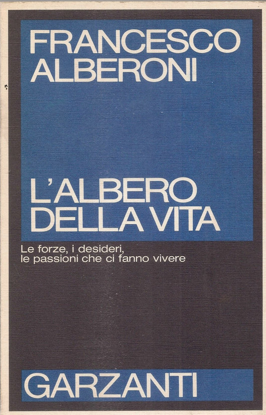 L'ALBERO DELLA VITA - FRANCESCO ALEBRONI - GARZANTI 1982