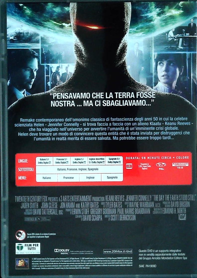 UILTIMATUM ALLA TERRA - DVD