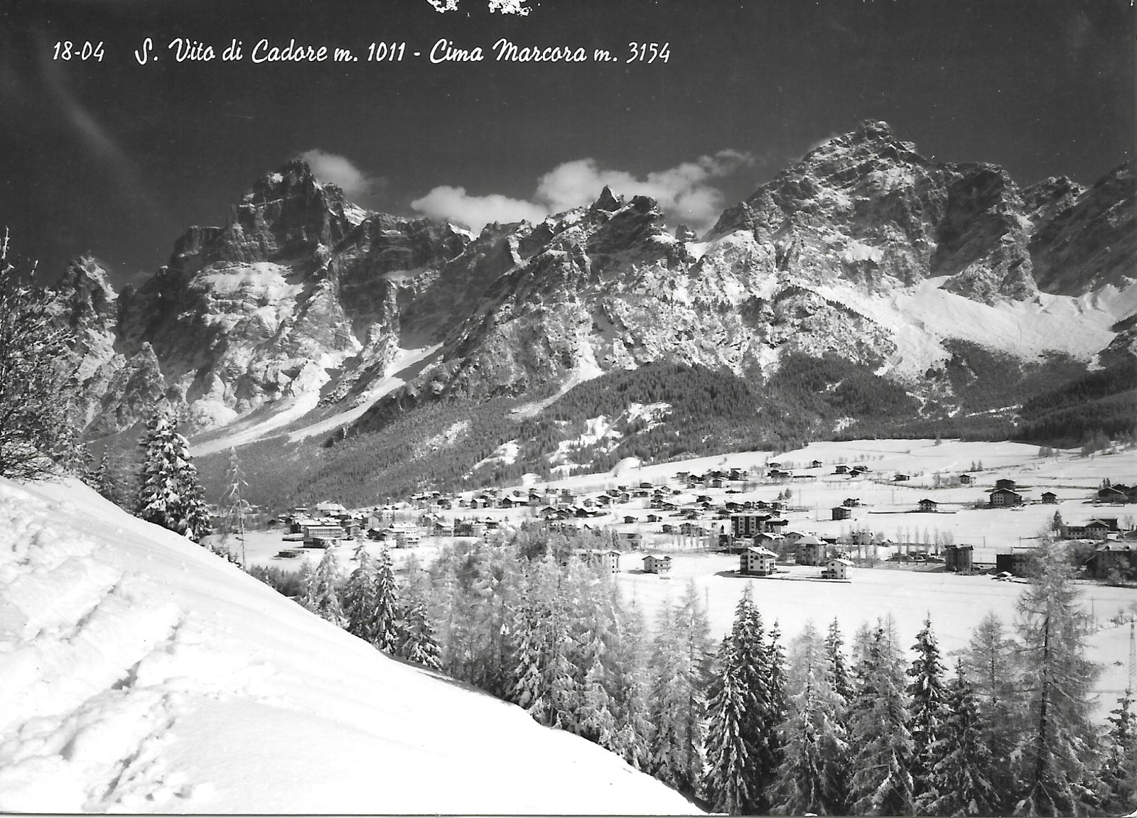 SAN VITO DI CADORE - CIMA MARCORA - V1968