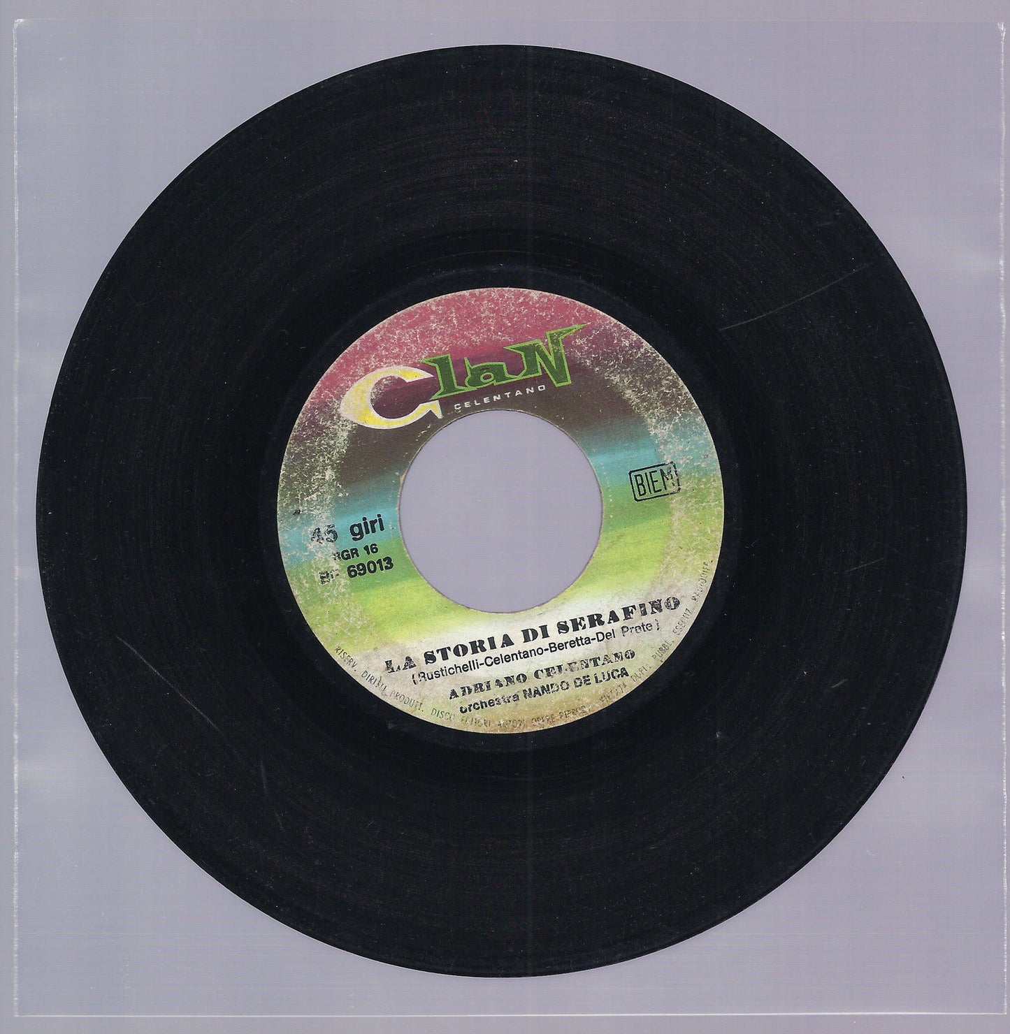 LA STORIA DI SERAFINO - LA PELLE == ADRIANO CELENTANO