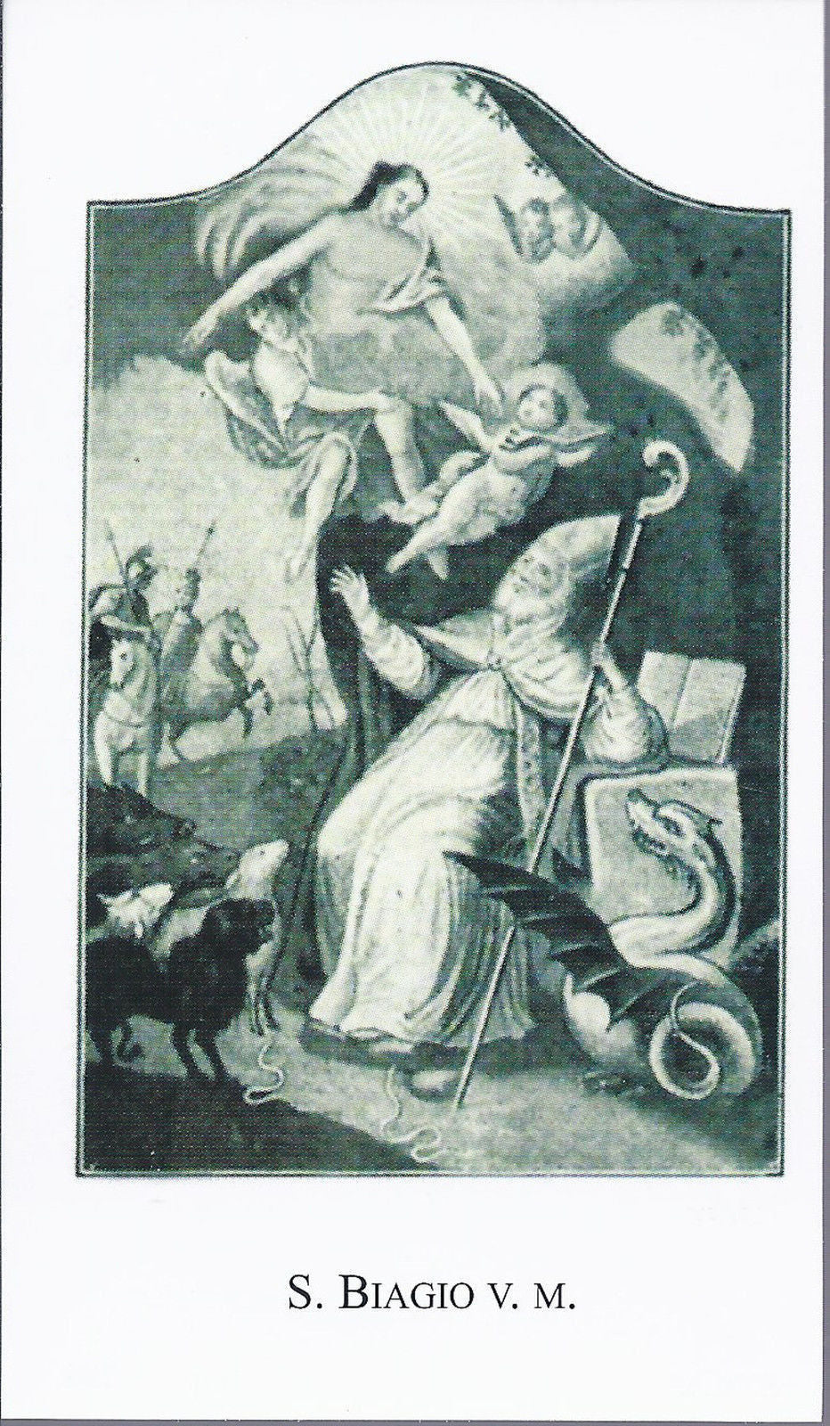 S. BIAGIO Vesc. Mart. - SANTINO - AS014-020 - Ed. Paco