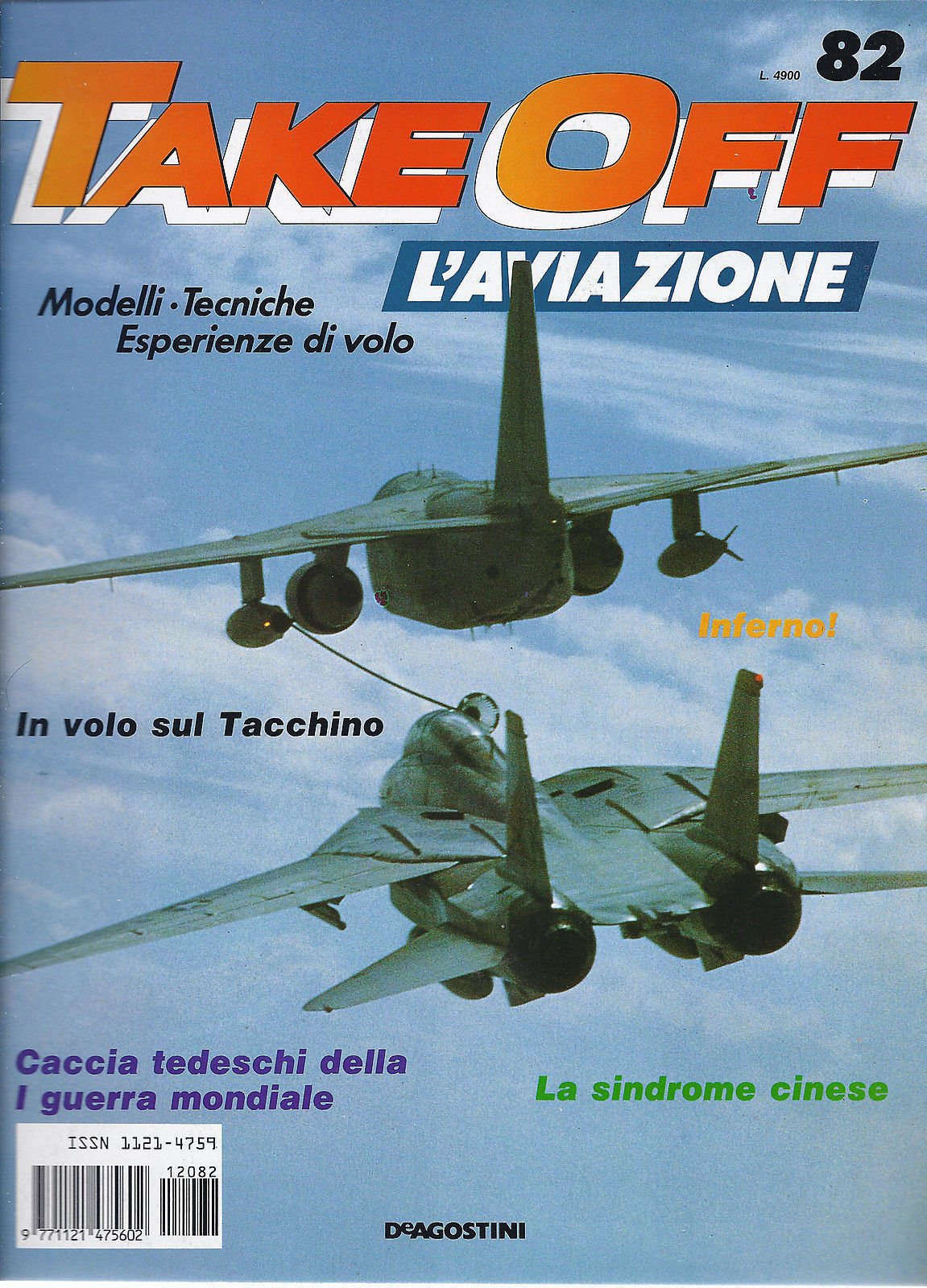 TAKE OFF  L'AVIAZIONE - fascicolo 82