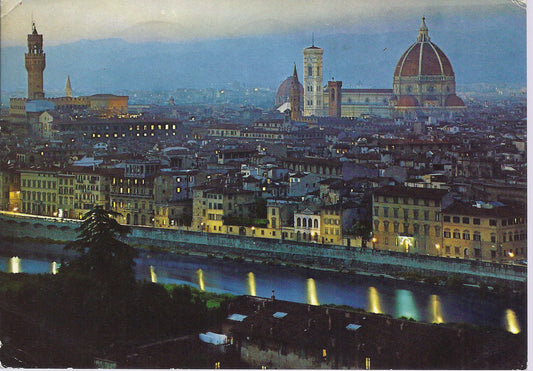 FIRENZE - PANORAMA - V 1968 - FG