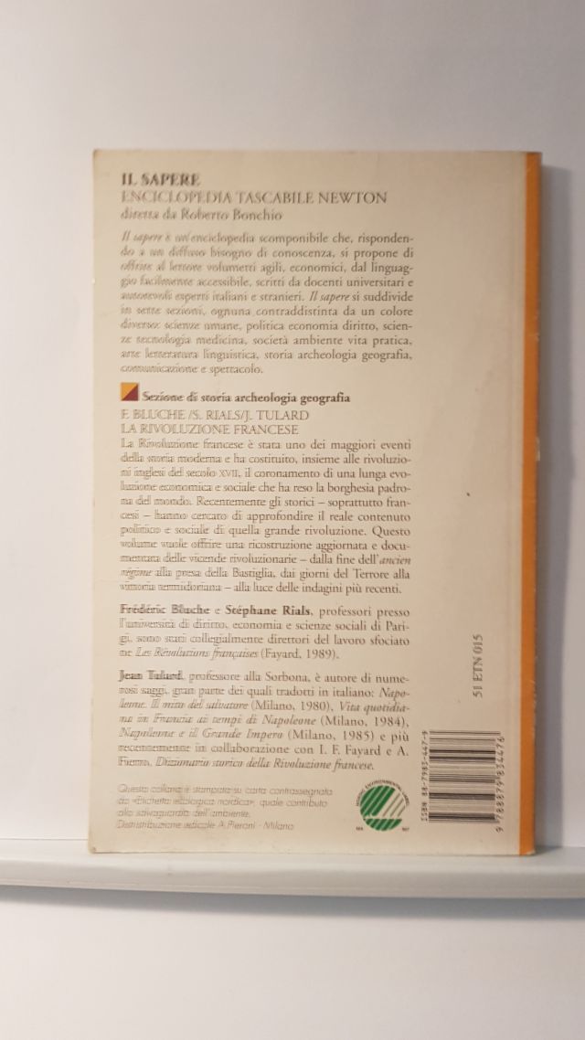 LA RIVOLUZIONE FRANCESE  - BLUCHE-RIALS-TULARD - NEWTON 1994