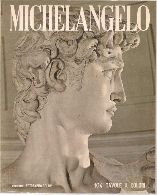 MICHELANGELO - LORETTA SANTINI - ed. fotorapidcolor 1972