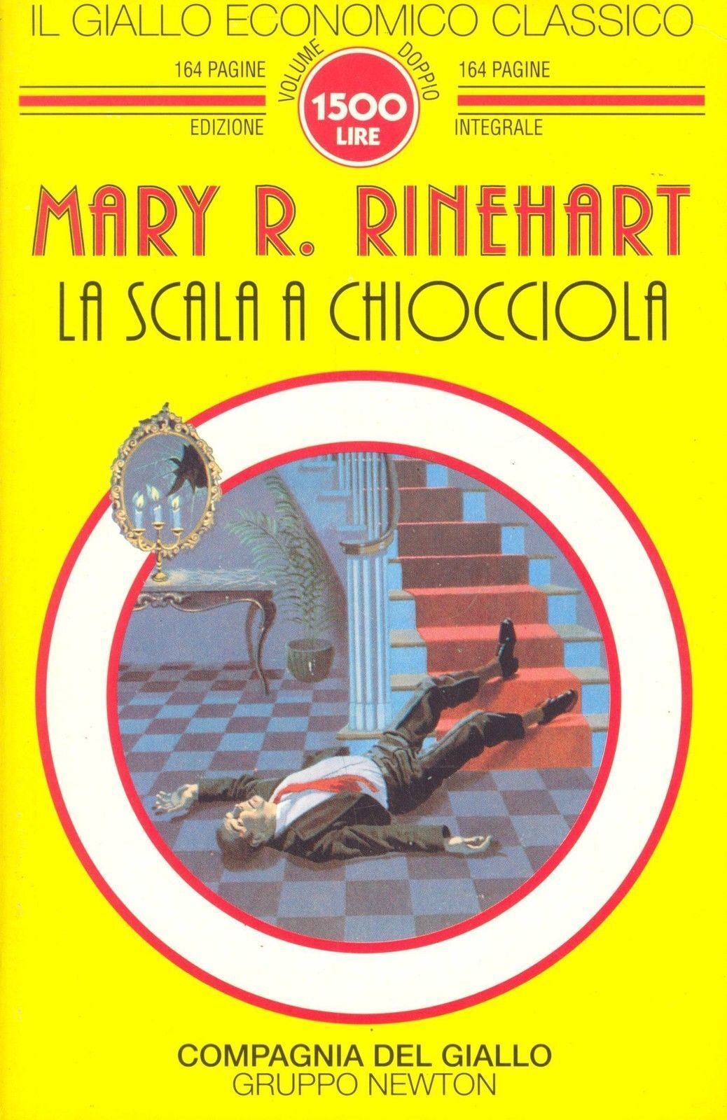 LA SCALA A CHIOCCIOLA - MARY R. RINEHART -COMP. DEL GIALLO 1994-OUTLET DEL LIBRO