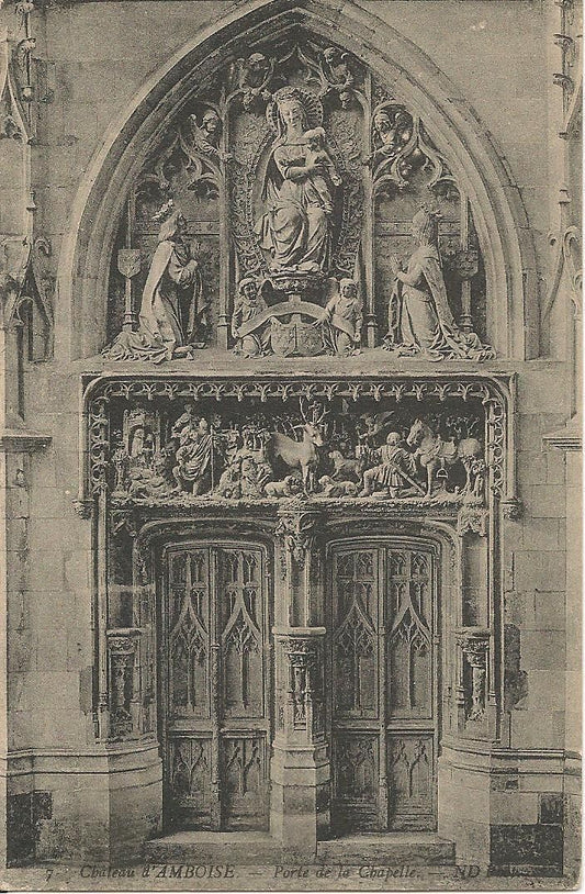 CHATEAU D'AMBOISE - PORTE DE LA CHAPELLE - NV