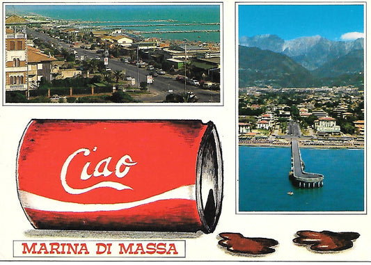 MARINA DI MASSA - CIAO - 2 IMMAGINI - V1991