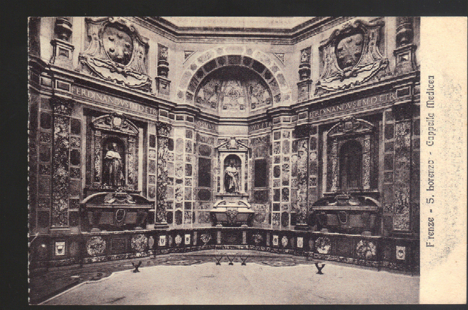 FIRENZE - S. LORENZO - CAPPELLA MEDICEA - NV